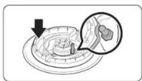 SAMSUNG NX60A6511SS - Double Ring burner head - 1
