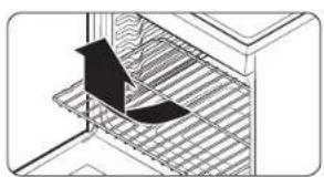 SAMSUNG NX60A6511SS - To insert an oven rack - 1