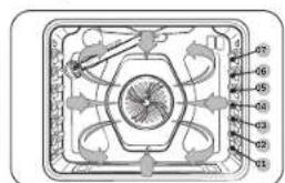 SAMSUNG NX60A6511SS - Cuisson par convection - 1