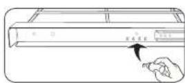 SAMSUNG NV51M9770SS - To lubricate the slides of the gliding rack - 5