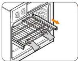 SAMSUNG NV51M9770SS - Funcionamiento del horno - 1