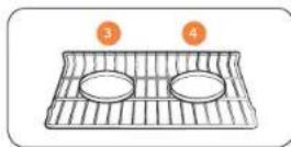 SAMSUNG NV51M9770SS - Rack and Pan placement - 1