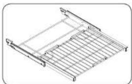 SAMSUNG NV51M9770SS - To lubricate the slides of the gliding rack - 1