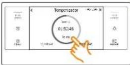 SAMSUNG NV51M9770SS - Cómo programar el temporizador - 6