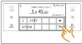 SAMSUNG NV51M9770SS - Cómo programar el horno para cocción por temporizador - 4