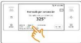 SAMSUNG NV51M9770SS - Cómo programar el horno para cocclón temporizada diferida - 1