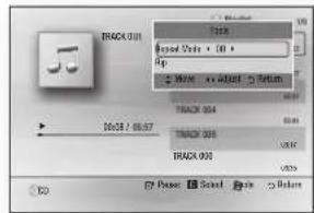 SAMSUNG BDH4500 - Repeat an Audio CD (CD-DA)/MP3 - 1
