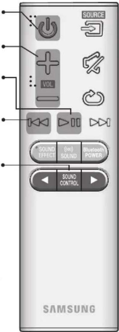 SAMSUNG HWKM36 - RÉGLAGE SONORE - 1