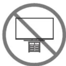 SAMSUNG UE55NU6035K - Sicherheitshinweis: Befestigen des Geräts an der Wand, damit es nicht kippt - 1