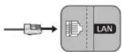 SAMSUNG UE55NU6035K - Verkkoyhteys - kaapeli - 1