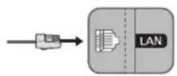 SAMSUNG UE55NU6035K - Nätverksanslutting - Kabel - 1
