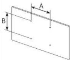SAMSUNG UE50RU6025K - Television asentaminen seinälle - 3