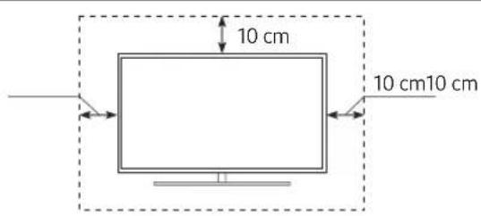 SAMSUNG UE50RU6025K - Ausreichende Belüftung Ihres Geräts - 1