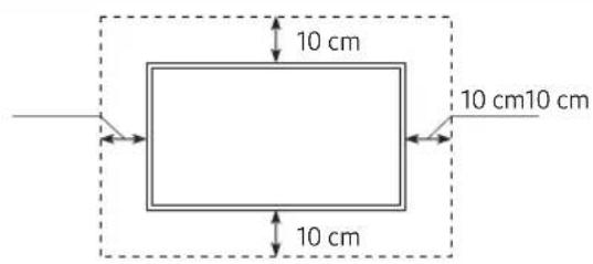 SAMSUNG UE50RU6025K - Ausreichende Belüftung Ihres Geräts - 2