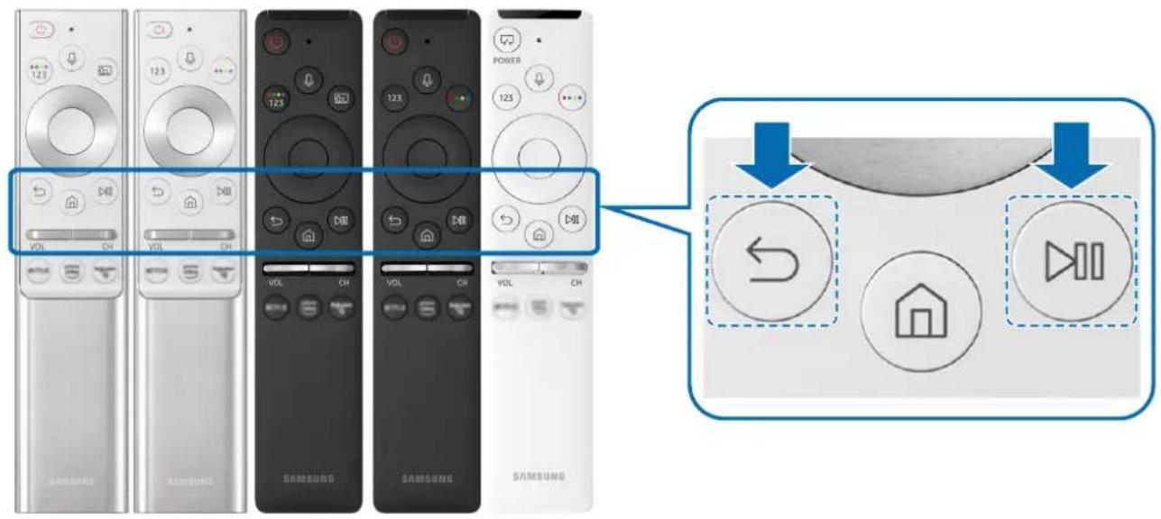 SAMSUNG UE55RU8005U - Connectez le samsung smart remote au téléviseur. - 1