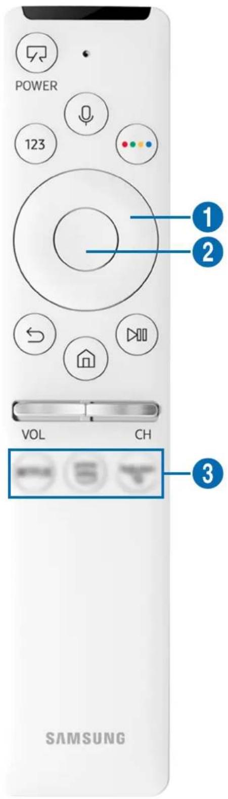 SAMSUNG UE55RU8005U - À propos de la samsung smart remote (téléviseurs UHD et modèle Q50R) - 3