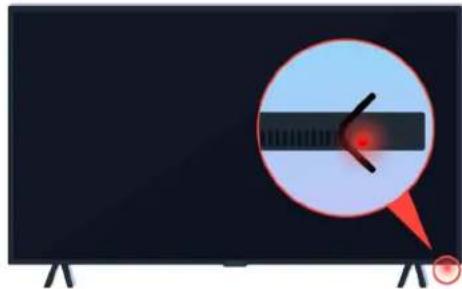 SAMSUNG QE55Q90TAL - Lorsque la télécommande ne fonctionne pas - 2