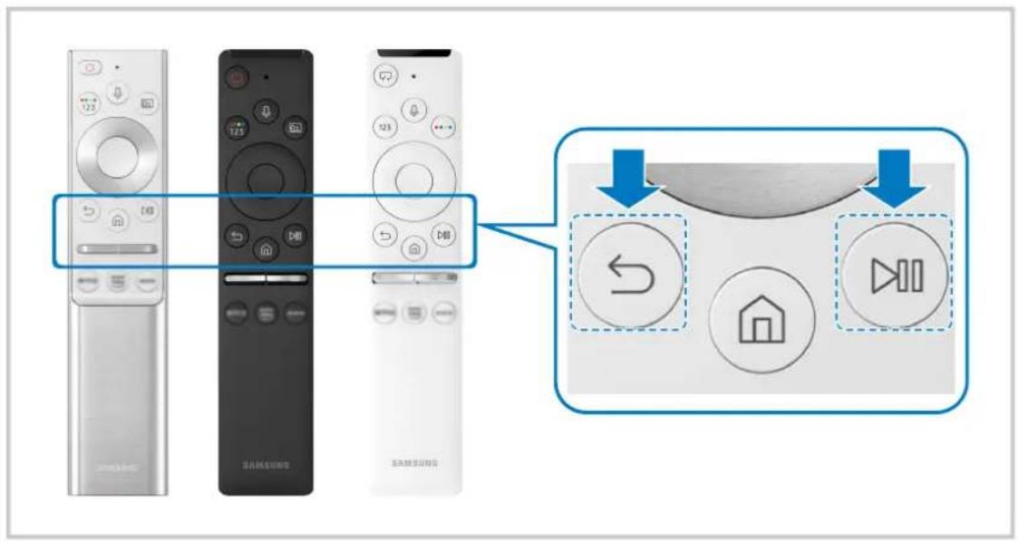 SAMSUNG QE55Q90TAL - Connectez le Samsung Smart Remote au téléviseur. - 1
