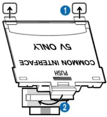 SAMSUNG QE55Q90TAL - Connexion de la « carte CI ou CI+ » via la fente de l'COMMON INTERFACE avec l'adaptateur de CARTE CI - 1