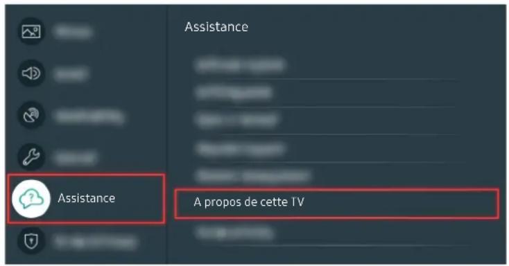 SAMSUNG QA43LS01TBU - Mise à jour du logiciel du téléviseur - 18