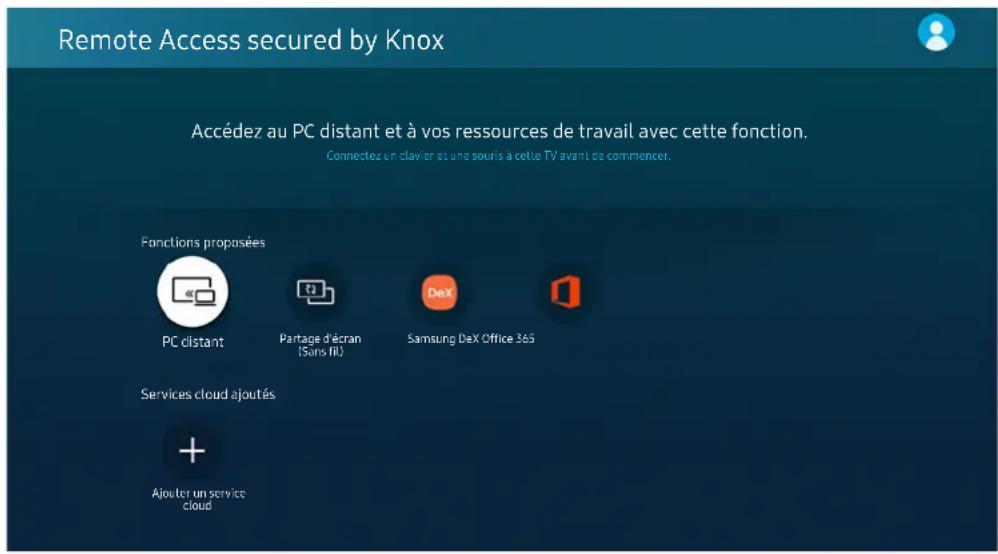 SAMSUNG QA43LS01TBU - L'utilisation du Remote Access - 1