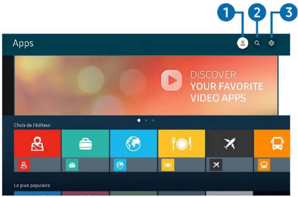 SAMSUNG QA43LS01TBU - > Apps - 1