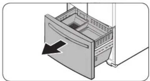 SAMSUNG RF28T5A01SR - Cestas del congelador - 1