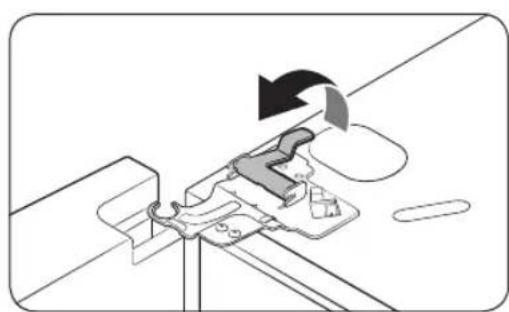 SAMSUNG RF28T5A01SR - Detach the fridge doors - 3