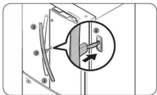 SAMSUNG RF28T5A01SR - STEP 6 Attach the handles - 4