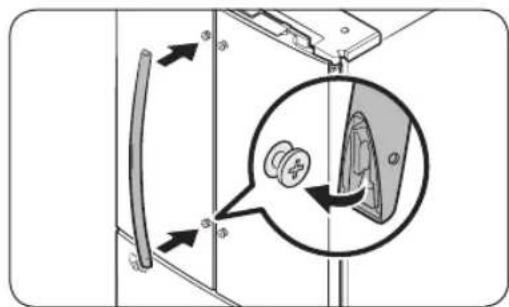 SAMSUNG RF28T5A01SR - STEP 6 Attach the handles - 3