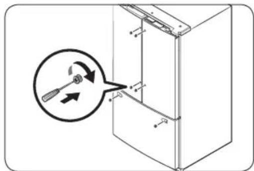 SAMSUNG RF28T5A01SR - STEP 6 Attach the handles - 2