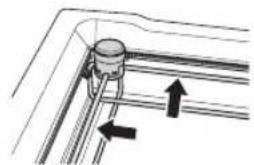 SAMSUNG RF28JBEDBSG - Pour retirer la grille de séparation et la plaque métallique de refroidissement du tiroir Flex zone - 1