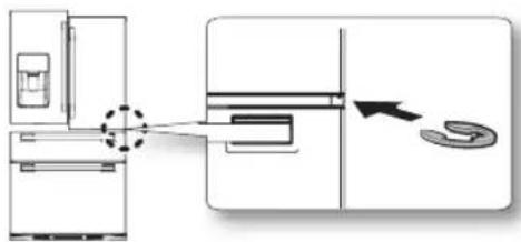 SAMSUNG RF28JBEDBSG - Paraaabstarlaalta deuna puerta - 1