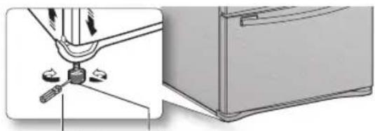 SAMSUNG RF28JBEDBSG - Déplacement du réfrigérateur - 1
