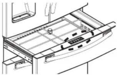 SAMSUNG RF28JBEDBSG - UTILISATION DU TIROIR FLEX ZONE - 1