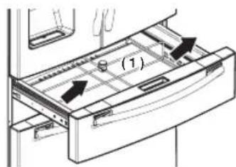 SAMSUNG RF28JBEDBSG - DISASSEMBLING THE FLEX DOOR - 1