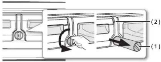 SAMSUNG RF28JBEDBSG - REEMPLACEMENT DU FILTRE À EAU - 2