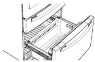 SAMSUNG RF28JBEDBSG - DISASSEMBLING THE FREEZER DOOR - 1