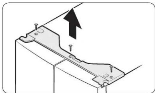 SAMSUNG RF28K9580SR - Detaching the fridge doors - 1