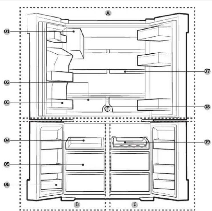 SAMSUNG RF28K9580SR - NOTA - 1