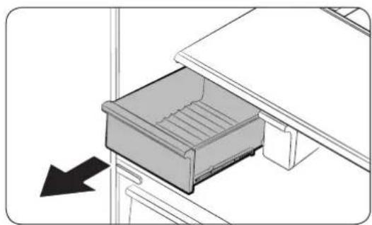 SAMSUNG RF28K9580SR - Vegetable & fruit drawers (EZ fresh zone) - 1