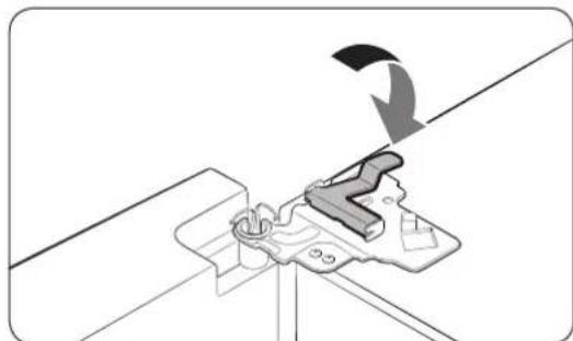 SAMSUNG RF28K9580SR - Re-attaching the fridge doors - 4