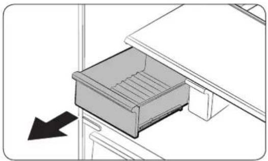 SAMSUNG RF28K9580SR - Vegetable shelf - 1