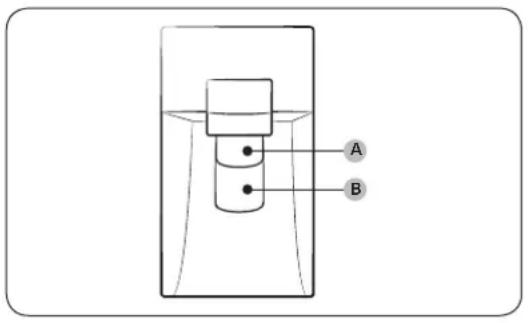 SAMSUNG RF28K9580SR - Water dispenser - 1