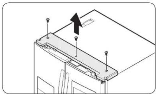 SAMSUNG RF28NHEDBSG - STEP 3 Door removal for entrance - 5