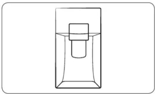 SAMSUNG RF28NHEDBSG - Water/Ice dispenser (applicable models only) - 1