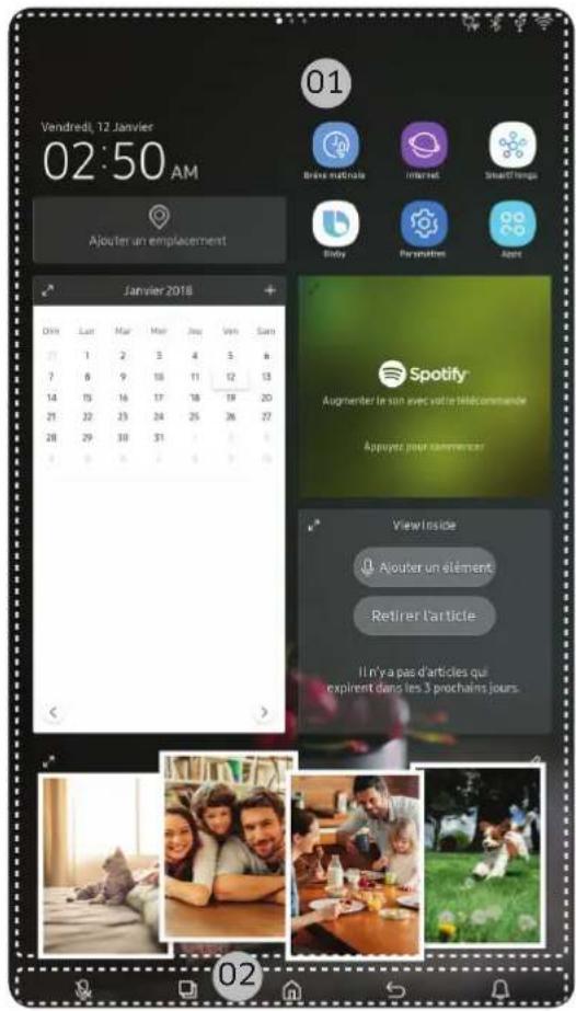 SAMSUNG RF28NHEDBSG - REMARQUE - 1