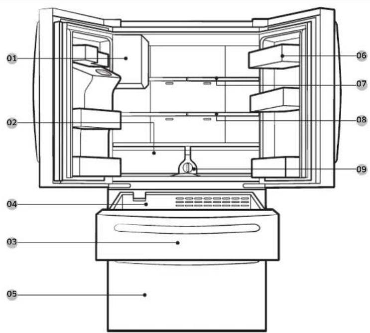 SAMSUNG RF28NHEDBSG - NOTE - 1