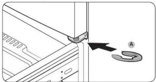 SAMSUNG RF28NHEDBSG - STEP 5 Adjust the door height - 3