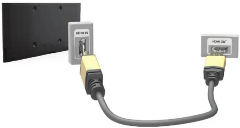 SAMSUNG UA48H4203AW - Connexion - Port HDMI - 1